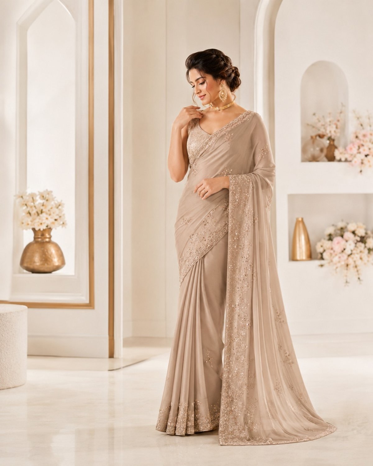 One Minute Saree Chennai ready-to-wear styling