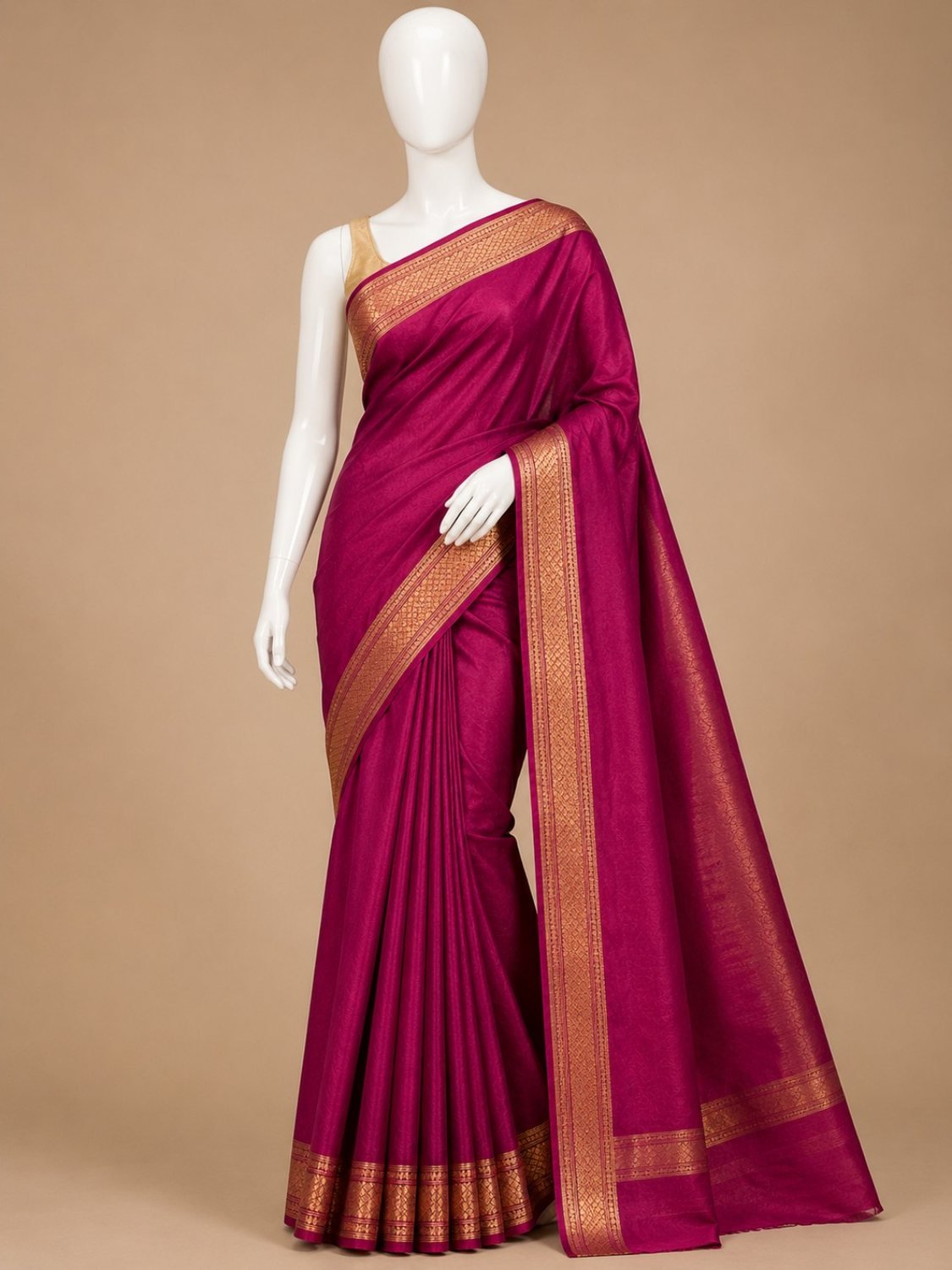 Traditional saree styling inspiration