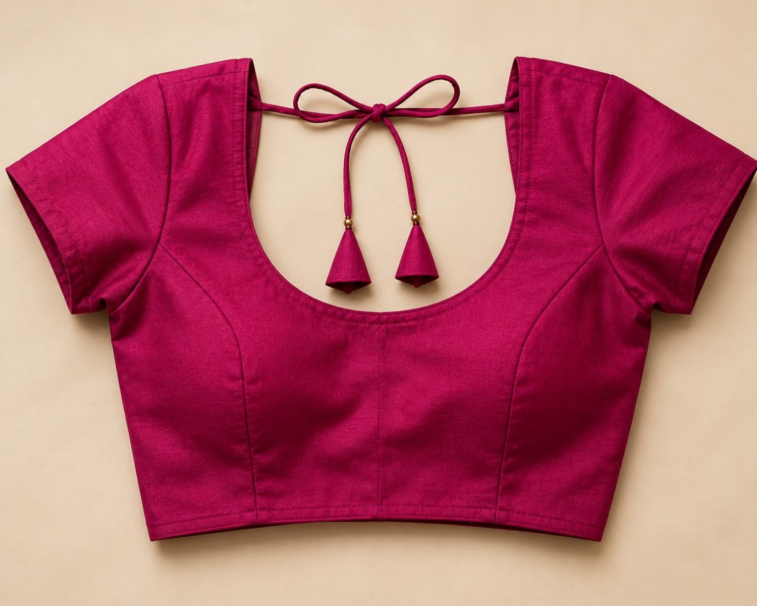 Custom silk blouse design